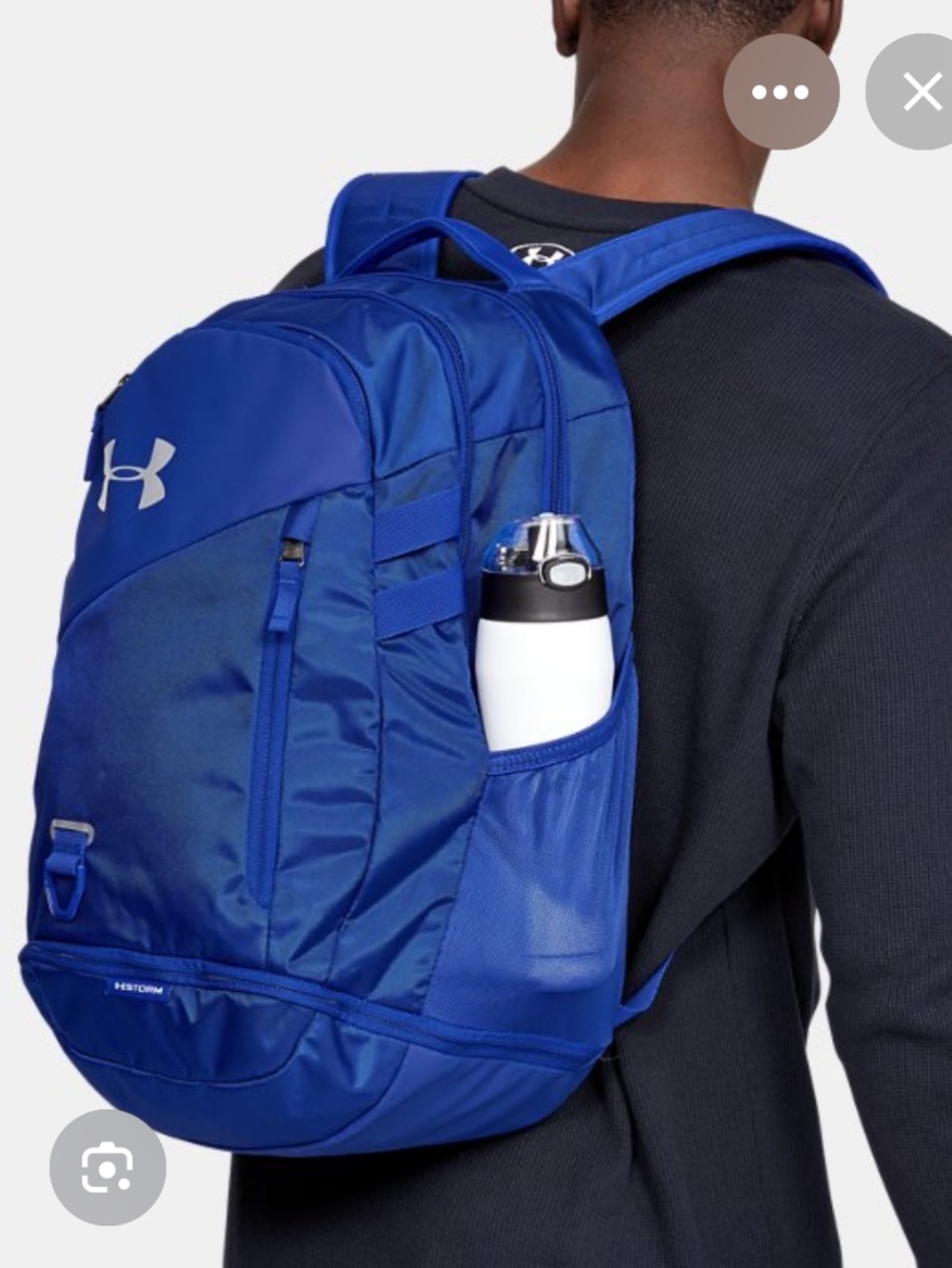 NWT UA Hustle 4.0 Storm Backpack  Water Repellent, School, Work, for Laptop